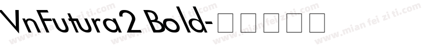 VnFutura2 Bold字体转换